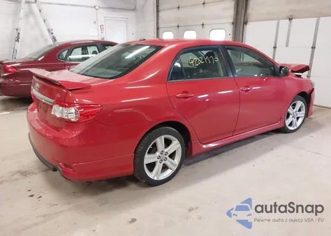 2013 Toyota Corolla S из США, поврежденный, VIN 2T1BU4EE9DC966495